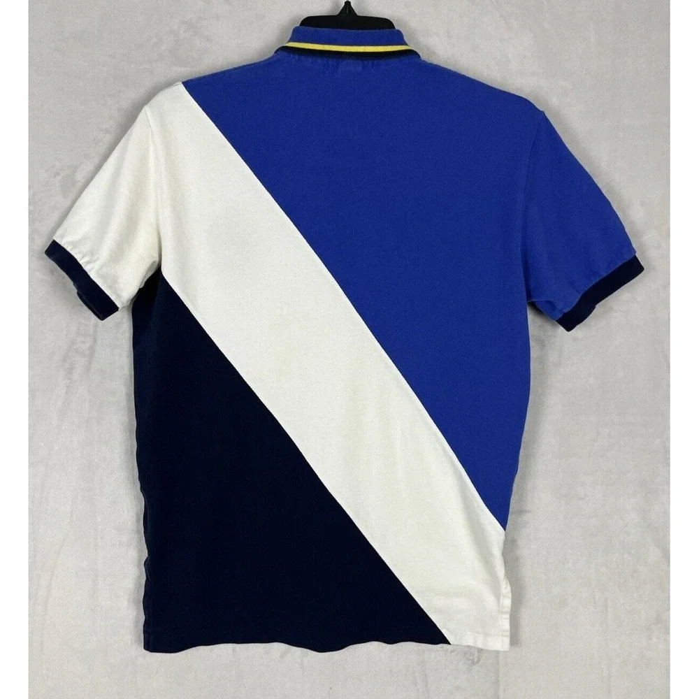 Polo Ralph Lauren Polo Shirt Men Medium Fine Quality 1967 Equestrian Patch